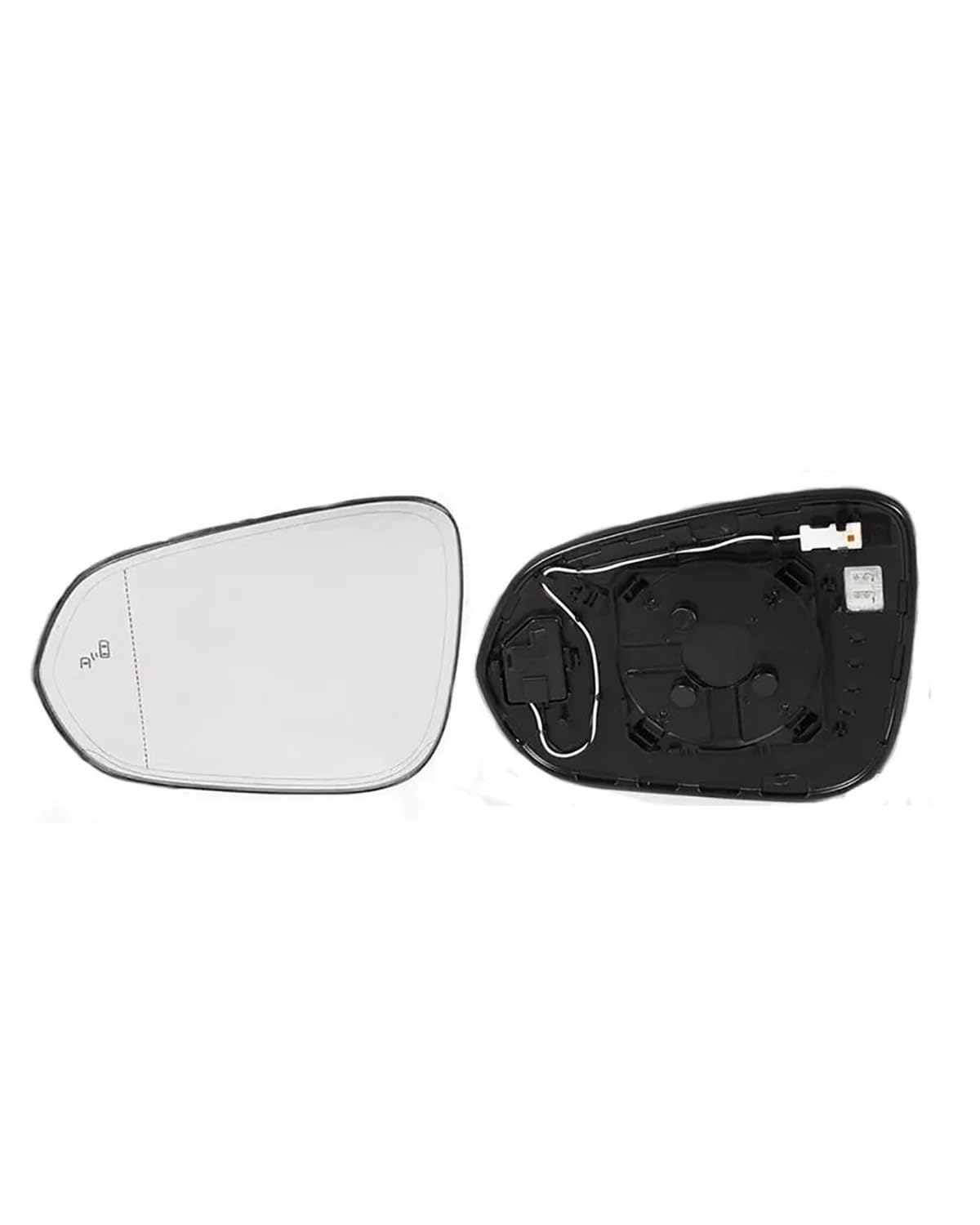 Umkehrlinse Rückfahrglas Spiegel Für Lexus RX RX300 RX350 RX450 2015-2023 Rückspiegelgläser Außenseite Reflektierende Glaslinse Mit Heizung Toter Winkel Außenspiegel Gla(Pair) von MLLNPP