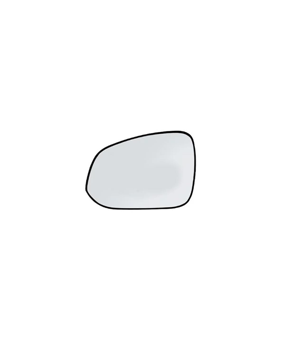 Umkehrlinse Rückfahrglas Spiegel Für Toyota Für Highlander 2022 Autozubehör Äußere Rückspiegel Seitenspiegel Linse Türflügel Rückspiegelglas Mit Heizung Außenspiegel Gla(Left) von MLLNPP