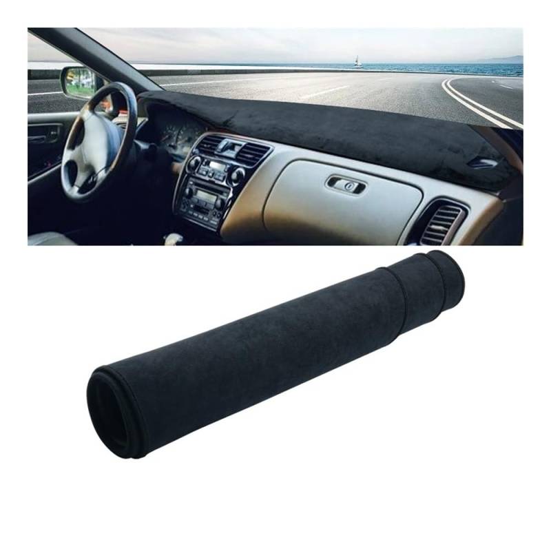 Auto Dashboard Abckung Matte Auto Dashboard Abdeckung Sonnenschirm Teppiche Nicht-Slip Matten Schutzhülle Für Hon┐da Für Accord 6th 1997 1998 1999 2000 2001 2002(Black) von MLTLKPPVNG