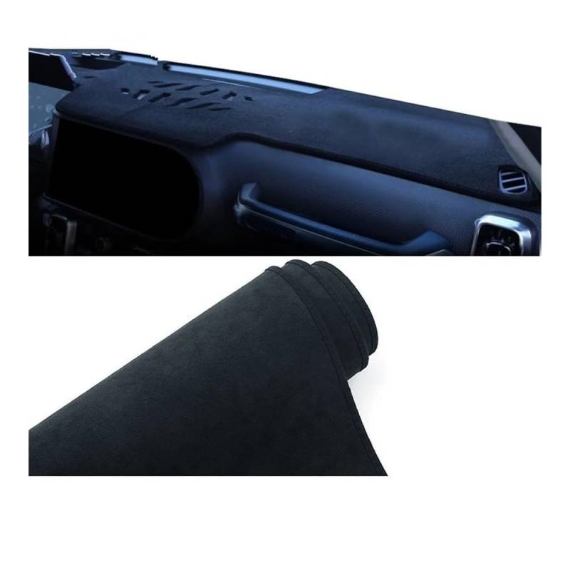 Auto Dashboard Abckung Matte Auto Dashboard Abdeckung Vermeiden Licht Pads Sonnenschutz Matten Instrument Panel Teppiche Für Haval Für Dargo 2021 2022 2023 2024(With HUD Black) von MLTLKPPVNG