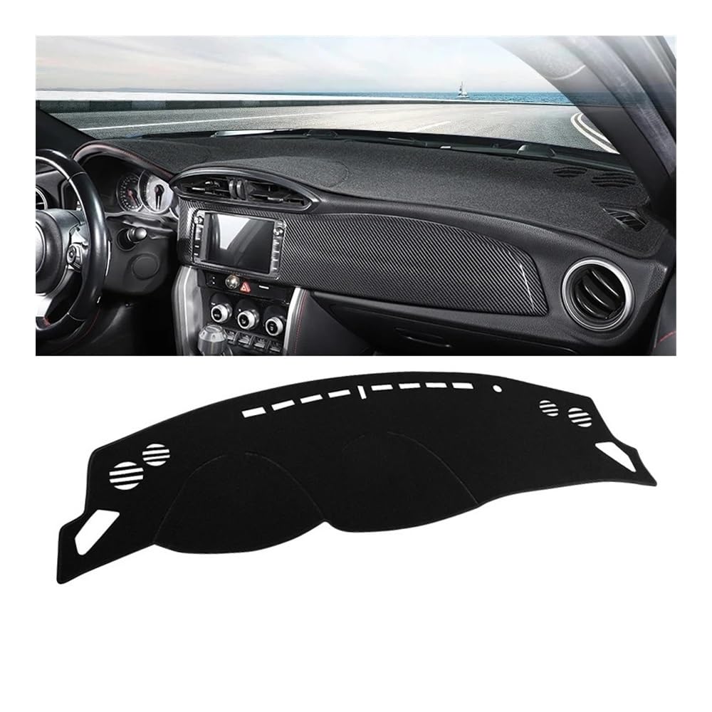 Auto Dashboard Abckung Matte Auto Dashboard Abdeckung Vermeiden Licht Pads Sonnenschutz Matten Teppiche Für SUB&ARU Für BRZ 2012 2013 2014 2015 2016 2017 2018 2019 2020(A LHD Black Side) von MLTLKPPVNG