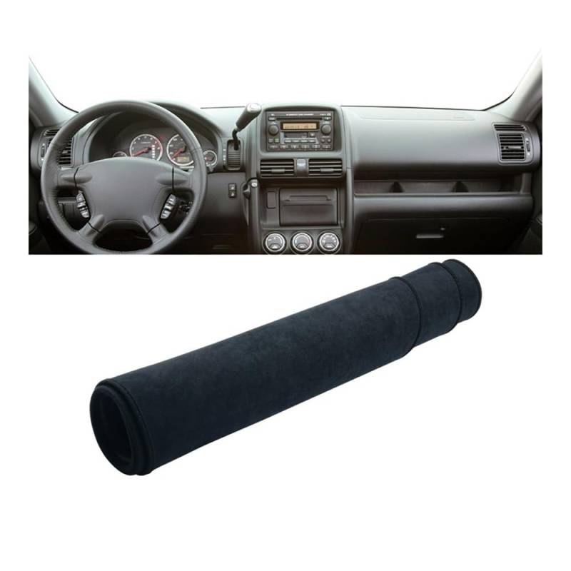 Auto Dashboard Abckung Matte Auto Dashboard Matte Vermeiden Licht Sonnenschutz Pad Abdeckung Für Hon┐da Für CR-V Für CRV 2th 2002 2003 2004 2005 2006(Black) von MLTLKPPVNG