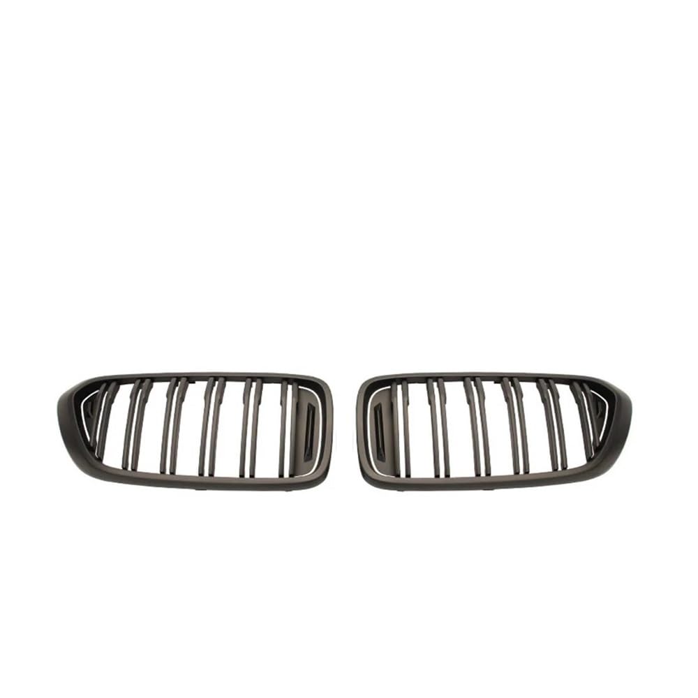 MLTLKPPVNG 1 Paar Auto Glänzend Matt Schwarz Front Niere Grill Dual Line Lamellen Für BM&W Für 6 Serie GT G32 630I 640I 640I 620D 640D XDrive 2017 2018 2019 Nieren Kühlergrill(Mattschwarz) von MLTLKPPVNG