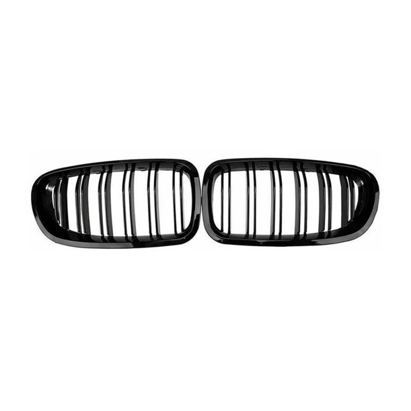 MLTLKPPVNG 1pc Glänzend Schwarz Auto Front Stoßstange Grill Für BM&W Für 5 Serie F10 520i 523i 528i 530i 535i 550i 518d 520d 525d 530d 535d 2010-2016 2017 Nieren Kühlergrill von MLTLKPPVNG