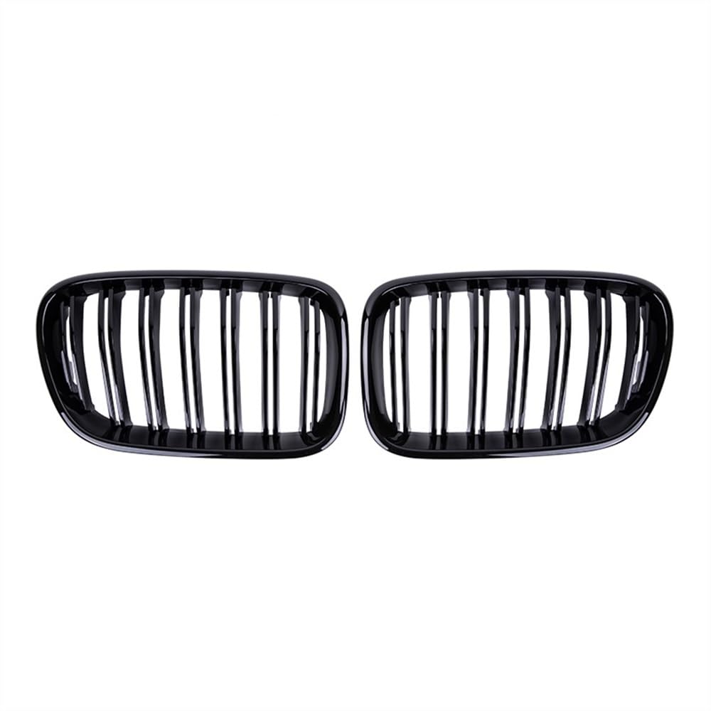 MLTLKPPVNG 2pc Für BM&W X3 F25 2011 2012 2013 Racing Grill Glanz Schwarz Auto Vorderen Stoßfänger Gitter Nieren Grille Ersatz Nieren Kühlergrill von MLTLKPPVNG