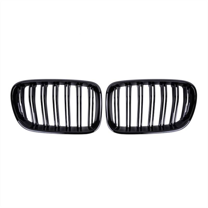 MLTLKPPVNG 2pc Für BM&W X3 F25 2011 2012 2013 Racing Grill Glanz Schwarz Auto Vorderen Stoßfänger Gitter Nieren Grille Ersatz Nieren Kühlergrill von MLTLKPPVNG