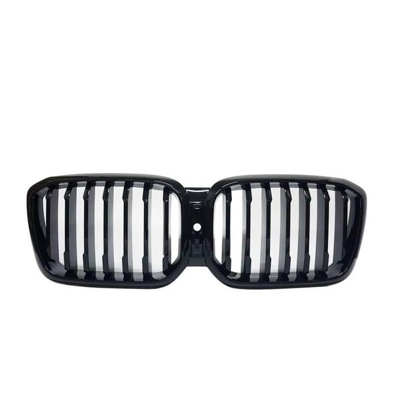 MLTLKPPVNG ABS Front Stoßstange Nieren Grill Eine Linie Für BM&W Für X3 X4 G01 G02 LCI 2022 + Auto Styling Glanz Schwarz Racing Grills Nieren Kühlergrill(with Hole) von MLTLKPPVNG