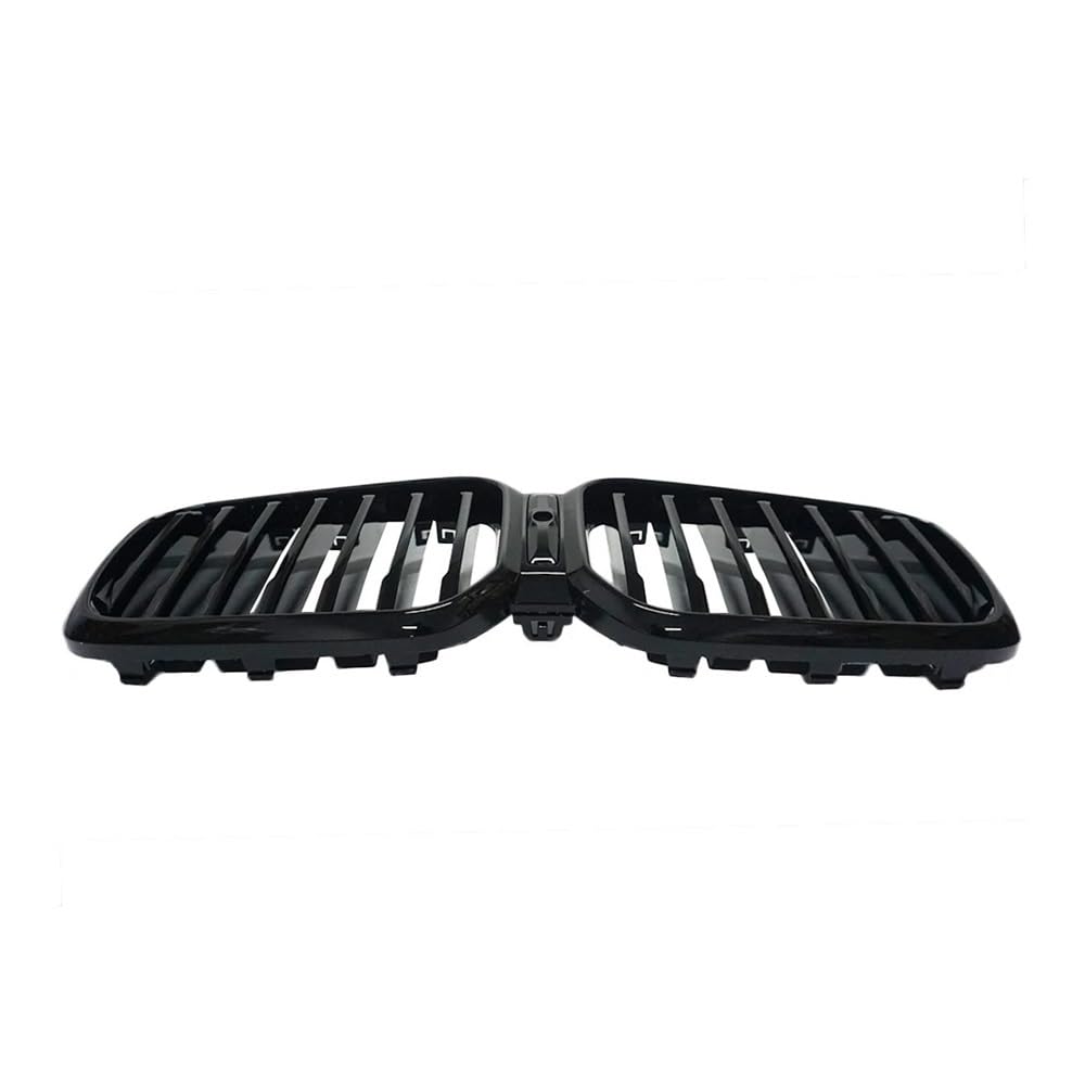 MLTLKPPVNG ABS Fronthaube Niere Grill Einzelne Lamelle Für BM&W Für X3 X4 G01 G02 LCI 2022 + Glanz Schwarz Racing Grille Ersatz Auto Styling Nieren Kühlergrill von MLTLKPPVNG