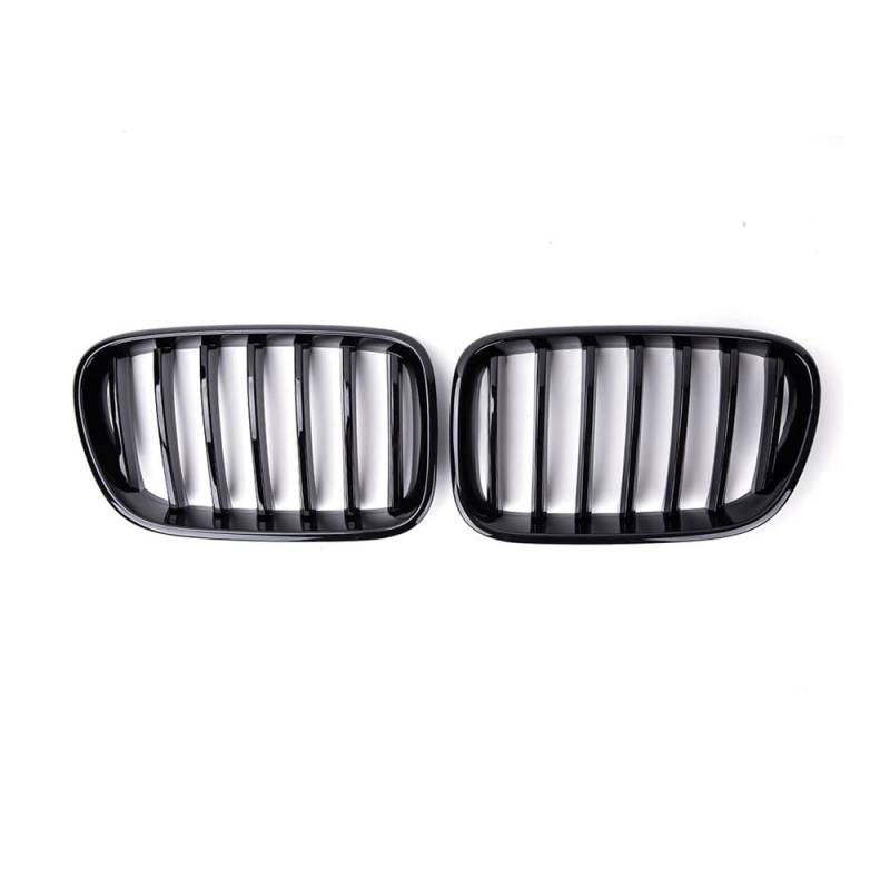 MLTLKPPVNG Auto Front Niere Grill Gitter Ersatz Schwarz Glänzend Für BM&W Für X3 F25 2010-2013 1 Lamellen Front Stoßstange Niere Grille Auto Styling Nieren Kühlergrill von MLTLKPPVNG