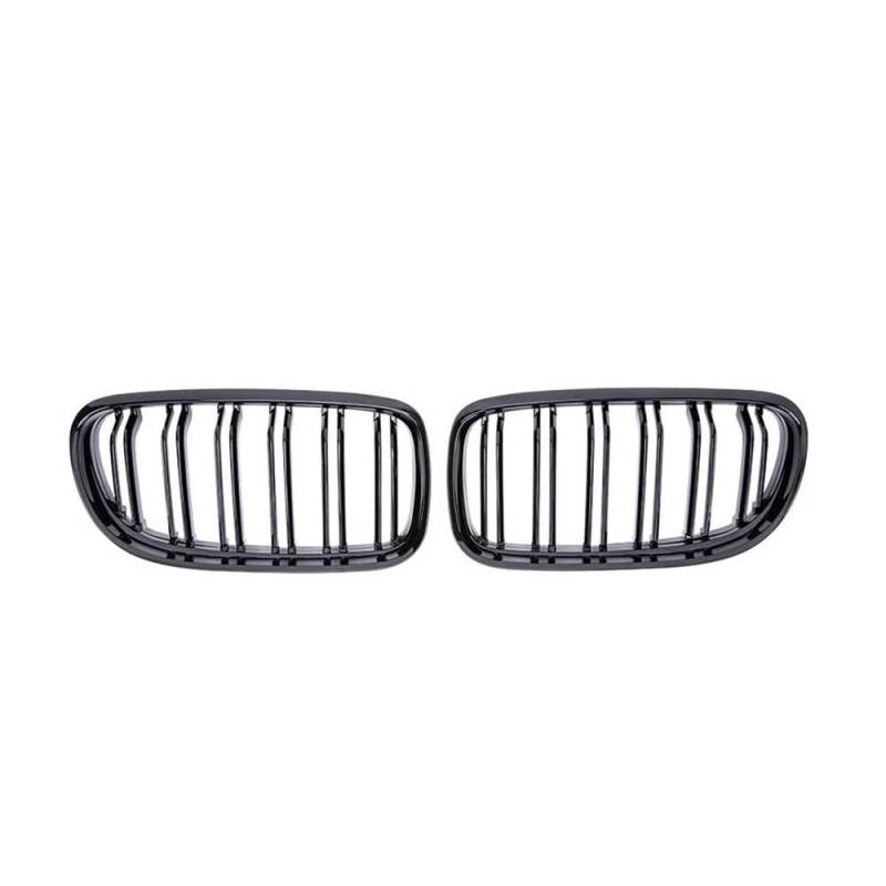 MLTLKPPVNG Auto Front Niere Grille Doppel Linie Für BM&W Für E90 E91 LCI 3 Serie Limousine Wagon 325i 328i 335i 335xi 330i 330xi 2009 2010 2011 2012 Nieren Kühlergrill(Glossy Black) von MLTLKPPVNG