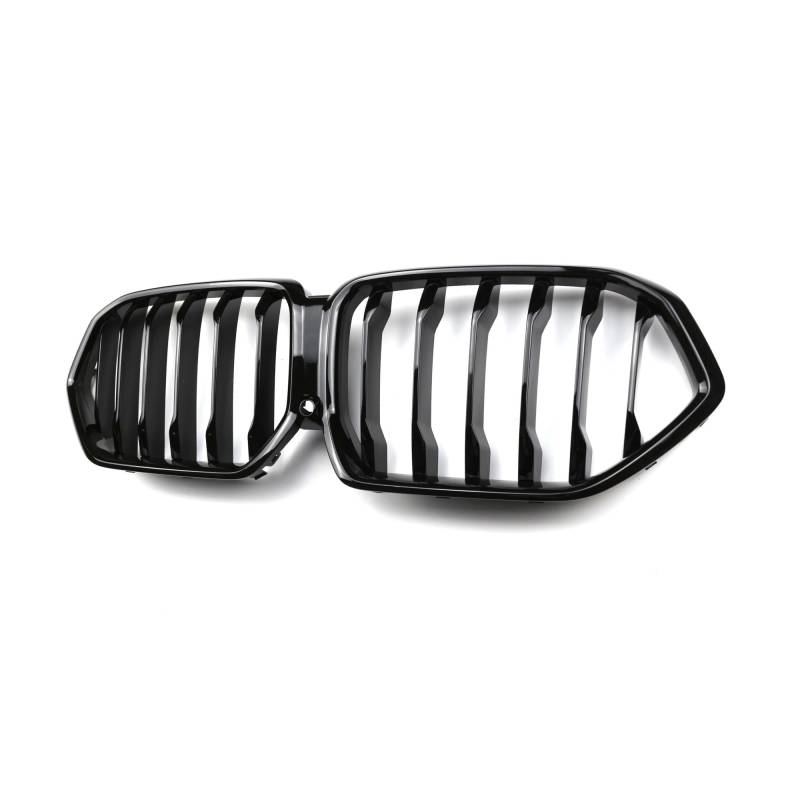 MLTLKPPVNG Auto Vorderen Stoßfänger Nierengrill Für BM&W Für X6 Serie G06 2019 2020 2021 2022 2023 Einzellamelle ABS Ersatz Racing Grille Nieren Kühlergrill von MLTLKPPVNG