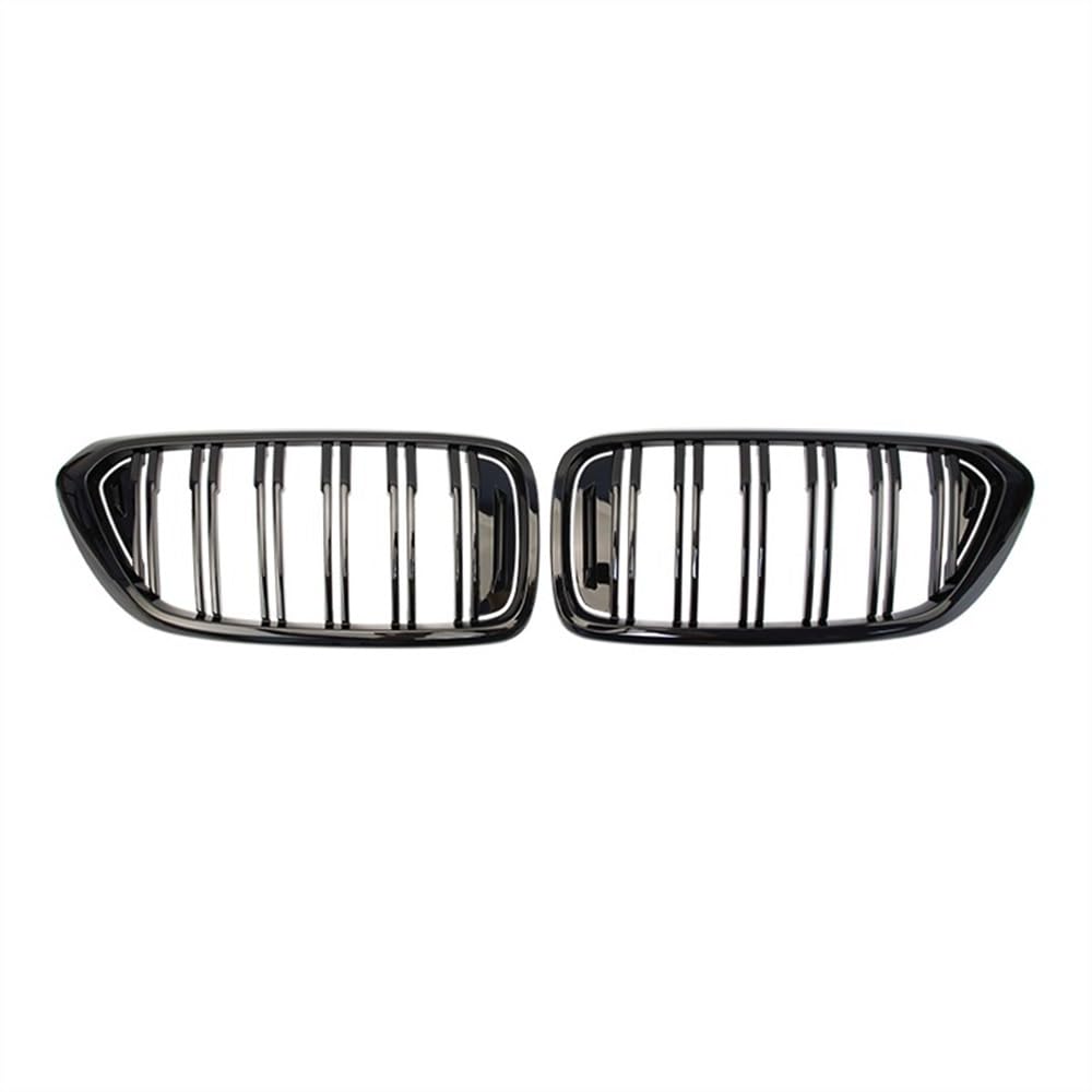 MLTLKPPVNG Carbon Faser Für BM&W 6-Serie GT G32 2018 2019 2020 Grille Auto Vorne Niere Grille Haube Racing Grill Doppel Lamellen Grills ABS Nieren Kühlergrill(Schwarz glänzend) von MLTLKPPVNG