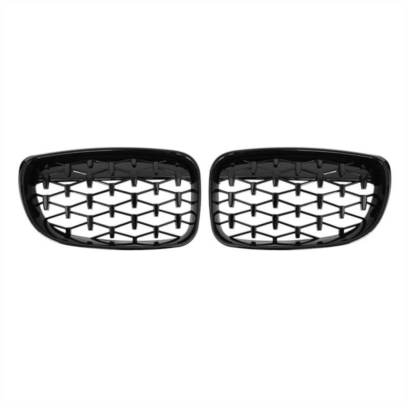 MLTLKPPVNG Für BM&W 1 Serie E81 E82 E87 E88 128I 130I 135I Auto Diamant Grill Vorne Niere Stoßstange Gitter Racing Grill Grille 2007-2010 2011 Nieren Kühlergrill(Black) von MLTLKPPVNG