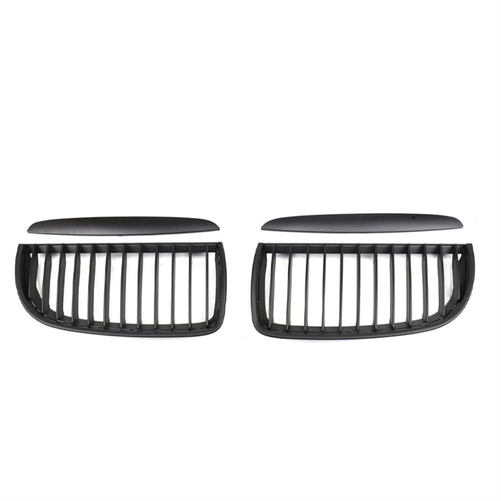 MLTLKPPVNG Für BM&W 3er E90 E91 323I 328I 335I 330I 325I Auto-Frontgrill Renngrill Einzeln 2005–2008 Glänzend Schwarzer Kühlergrill Nieren Kühlergrill(Matt-schwarz) von MLTLKPPVNG