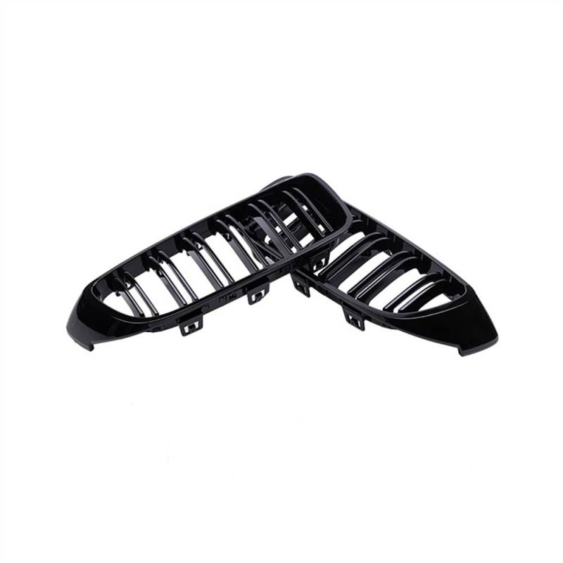 MLTLKPPVNG Für BM&W 4er F32 F33 F36 M3 F80 M4 F82 2012-2015 2016 2017 2018 Dual-Lamellen Glänzend Schwarz Auto-Frontstoßstangengrill Renngrill Nieren Kühlergrill(Matt-schwarz) von MLTLKPPVNG