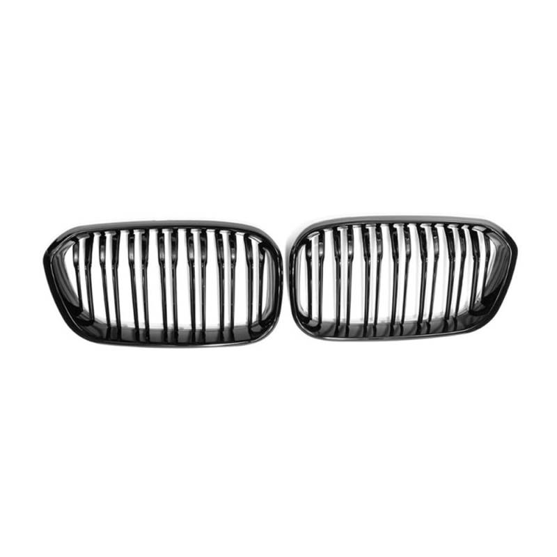 MLTLKPPVNG Für BM&W F20 F21 LCI 120i 1Serie 2015 2016 2017 Frontstoßstange Nierengrill Doppellamellen Racing Sport Grille Nieren Kühlergrill von MLTLKPPVNG