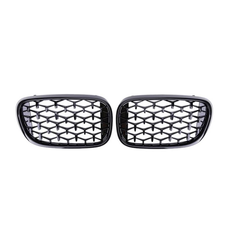 MLTLKPPVNG Für BM&W Für 7 Serie G11 G12 730li 740li Auto Vorderen Stoßfänger Grills Diamant Nieren Grille Racing Grill 2016 2017 2018 2019 Nieren Kühlergrill(Black) von MLTLKPPVNG