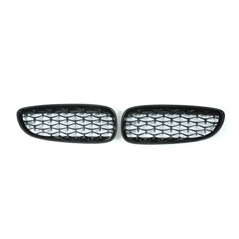 MLTLKPPVNG Für BM&W Für Z4 E89 2009-2014 2015 2016 Diamantgrill Auto Vorderen Stoßfänger Nierengrill Renngrills ABS Grille Auto Hochglanzgrills Nieren Kühlergrill(Schwarz glänzend) von MLTLKPPVNG