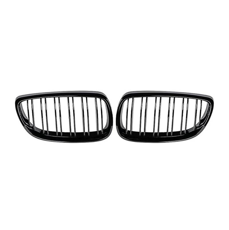 MLTLKPPVNG Kühlergrill Niere Für BM&W Für E92 E93 M3 328i 335i 2-Türer 2007 2008 2009 Auto Styling Glanz Schwarz Dual Linie Nieren Kühlergrill von MLTLKPPVNG