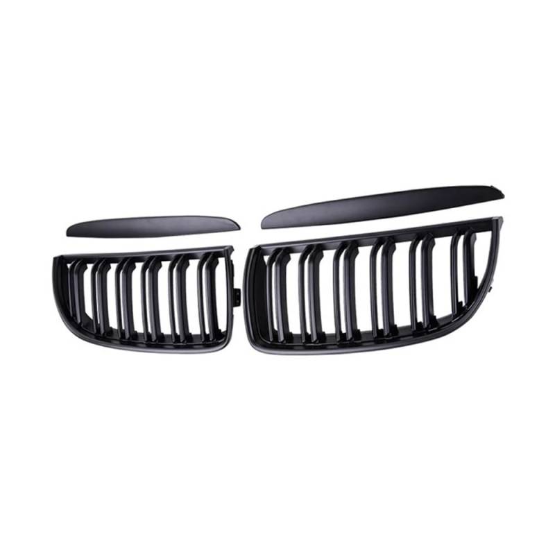 MLTLKPPVNG Schwarz Glänzende Auto-Frontstoßstangengitter Für BM&W Für E90 E91 3er-Serie 323I 328I 335I 330I 325I 2005 2006 2007 2008 ABS-Grill Racing Grill Nieren Kühlergrill(Matt-schwarz) von MLTLKPPVNG