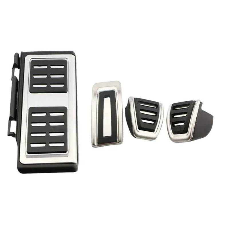 Pedalsatz Fußpedal Auto-Styling Auto Pedale Für SEAT Arona Für KJ7 2017 2018 2019 2020 2021 Bremse Nicht-slip Restfoot Pedal Pad Automotive Teile(4pcs) von MLTLKPPVNG