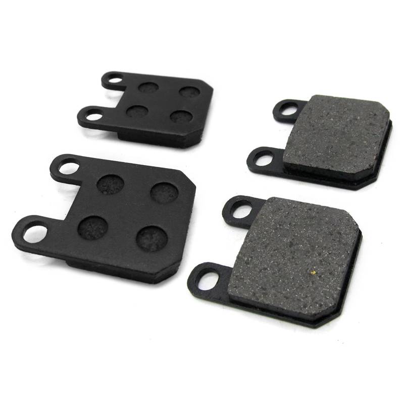 4pcs Bremsbeläge Ersatzzubehör Vordere Heckbremsbeläge Scheibenbremsschuhe Pads 45x36mm Schwarz von MLWSKERTY