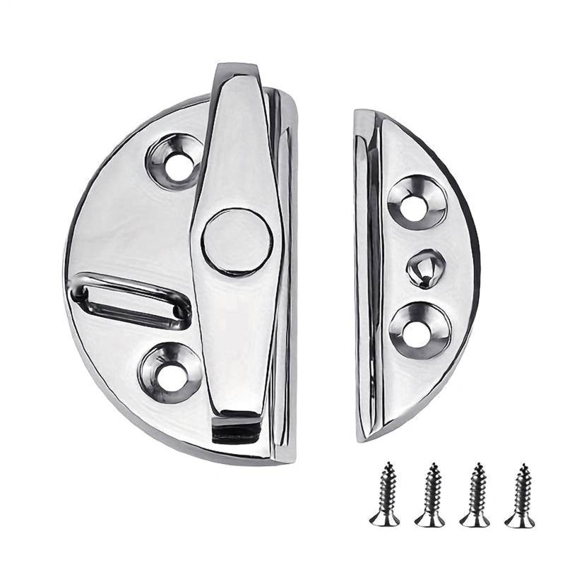 MLWSKERTY Marine Cabinet Door Catch Riegel 316 Edelstahl Push Taste Schloss Hardware Zubehör Für Boote Freien Freien von MLWSKERTY