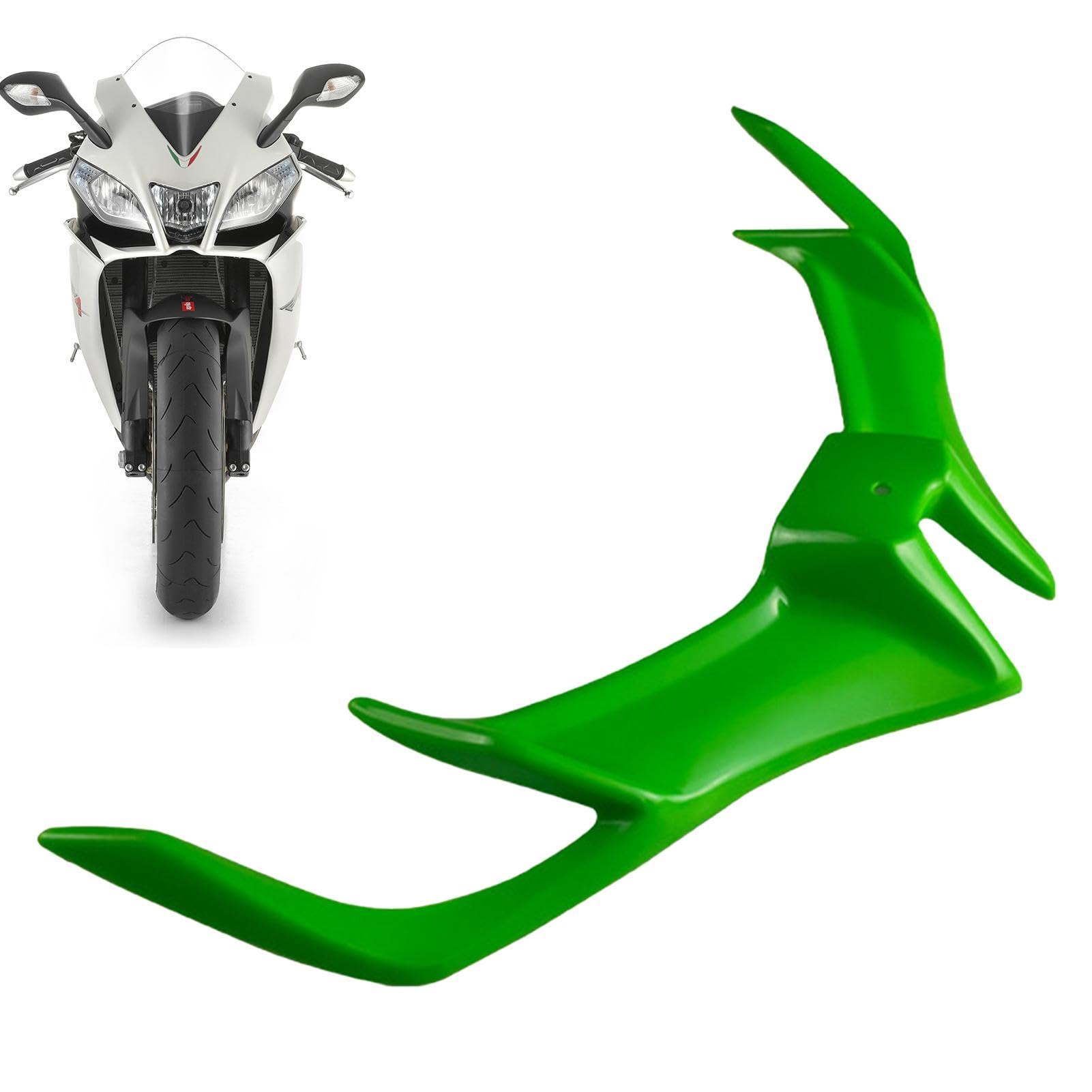 MLqkpwy Motorrad-Spoiler, aerodynamische Winglets für Motorräder | Aerodynamischer Flügel-Vorderseitenspoiler und Verkleidungs-Winglets | Vorderer Seitenspoiler, aerodynamischer Flügel, von MLqkpwy