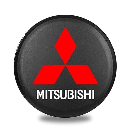 Auto Ersatzradabdeckung, für Mitsubishi Fortis 2013-2016 Wasserdicht Staubdicht Anti UV-Schutz Abdeckung Außendekoration Zubehör,15inch von MMHGFIR