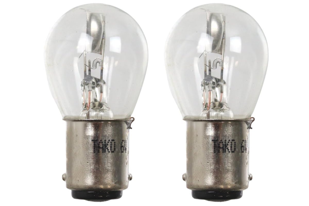 2 x Glühbirne Bilux 6V, 15/15W BAX15d (Glühlampe) von MMM