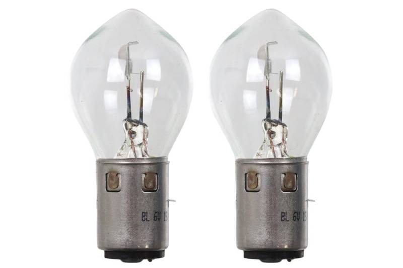 2 x Glühbirne Bilux 6V, 15W/15W BA20d (Glühlampe) von MMM