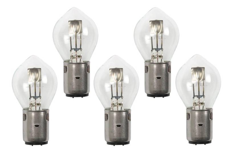 5 x Glühbirne, Bilux 12V, 25/25W BA20d - Scheinwerfer (Glühlampe) von MMM