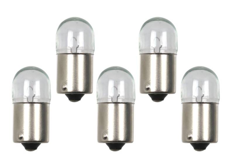 5 x Glühbirne 12V, 5W BA15s (Glühlampe) von MMM