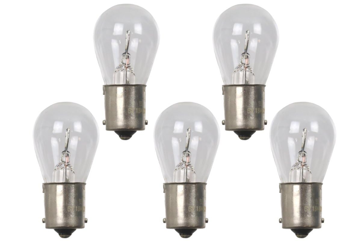 5 x Glühbirne 6V, 18W BA15s (Glühlampe) von MMM