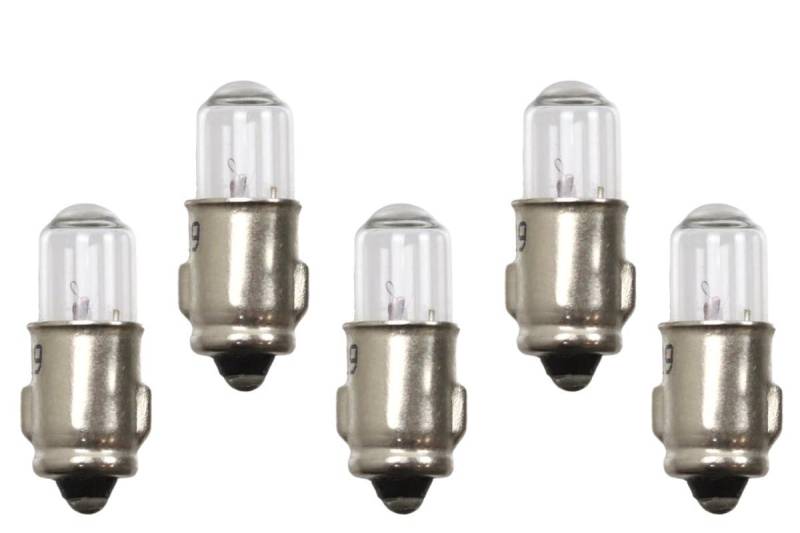 5x Glühbirne 6V, 0,6W BA7s (Glühlampe) von MMM