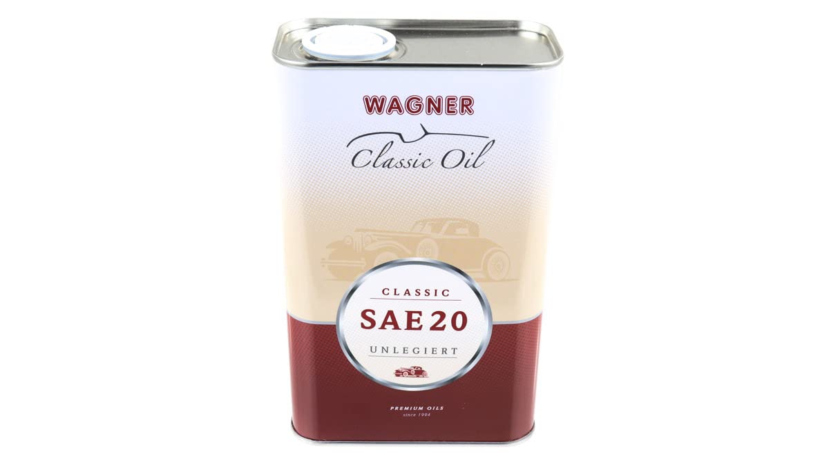 WAGNER Classic Motoröl SAE 20, unlegiert 1 L - Einbereichsmotoröl von MMM