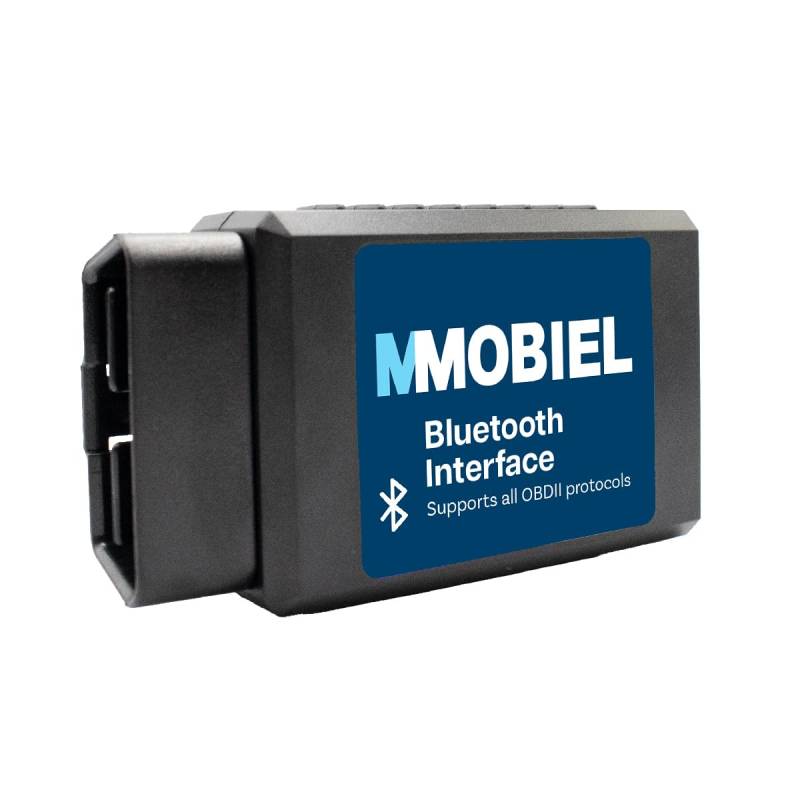 MMOBIEL Bluetooth OBD2 Diagnosegerät - Kompatibel mit iPhone, iOS, iPad und Android - OBD2 Auto Code Lesegerät/Scanner Diagnosetool - Motor Prüfen Codes mit Upgraded V2.1 Eigenschaften von MMOBIEL