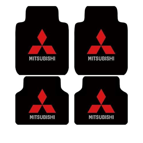 4 Stück Leder Auto-Fussmatten für Mitsubishi Eclipse Cross PHEV 2021,Teppich Matten Vorne Hinten Allwetter Wasserdicht Anti-Rutsch Bodenmatten,Schutz Teppich Innenzubehör von MNBVGHH
