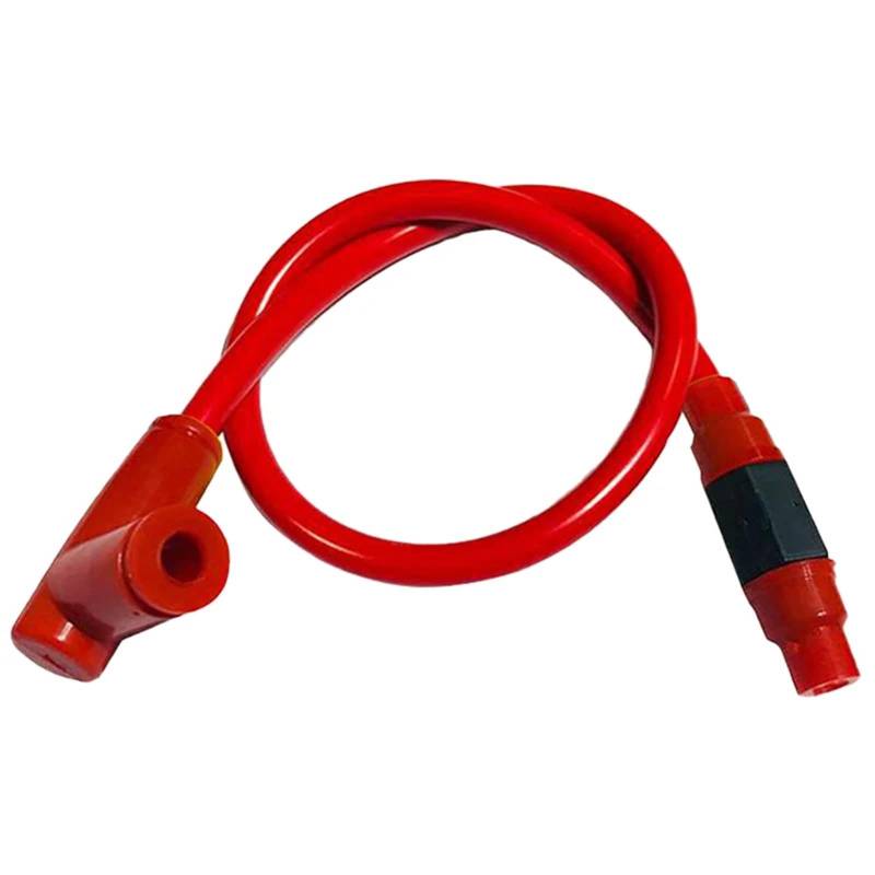 zündspule Universal Motorrad Zündspule Zündkerze Iridium Power Kabel Für Honda Für Yamaha Für Suzuki Zündungskabel(Red) von MNEVZX