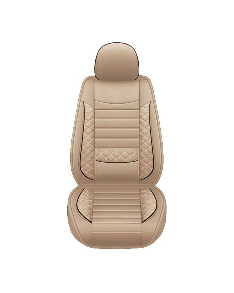 Autositzbezüge Autositzbezüge Universal-Sitzbezug Schutz Für Autos Sitzbezug Kissen Sitze Auto-Teppichpolster Auto-Zubehör Autositzbezug(-07-Beige Front 1pc) von MNNZHG