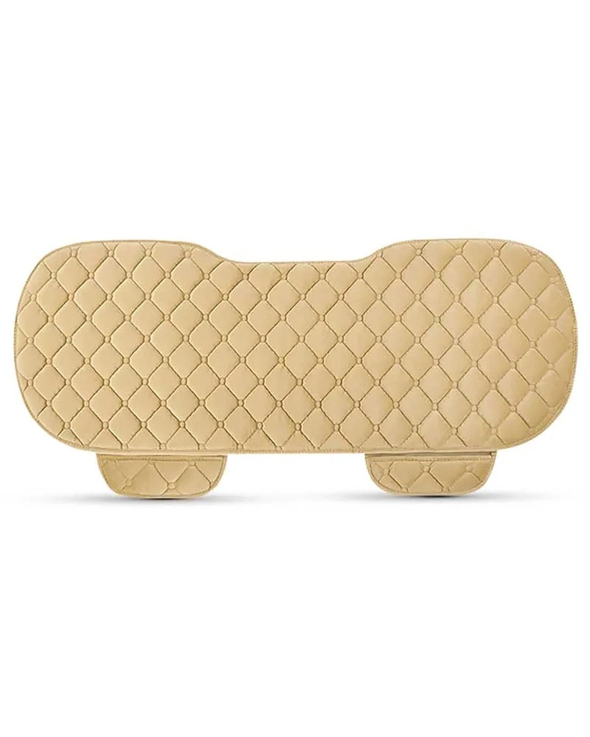 Autositzbezüge Autositzbezug Kissen Anti-Rutsch-Vorderstuhl Atmungsaktives Pad Universal Auto Innenschutz Sitzbezüge Schwarz Grau Autositzbezug(-05-Beige Rear 1pc) von MNNZHG