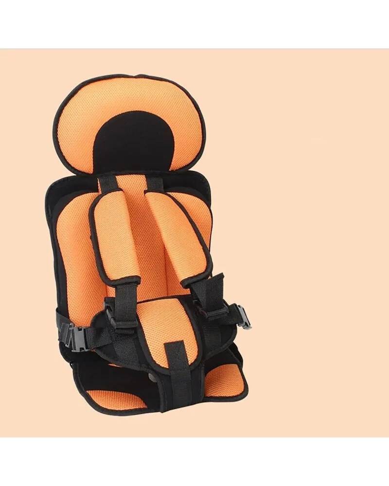 MNNZHG Autositzbezüge Kinder-Autositz Für Kinder Sitzkissen Schutz Anti-Rutsch-Pad Universelle Auto-Matratzenauflage Tragbare Einkaufswagen-Matte Autositzbezug(-08-orange) von MNNZHG