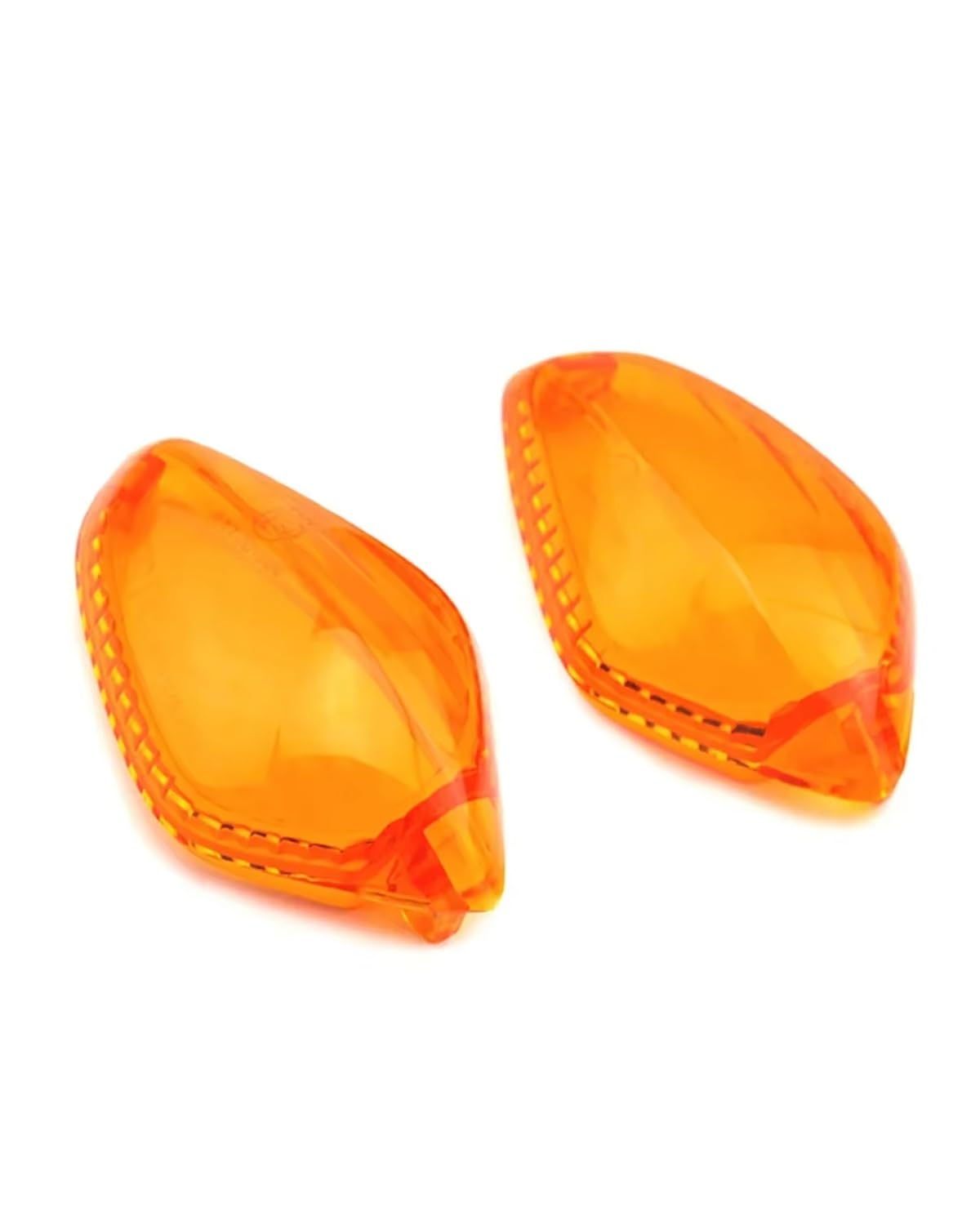 Für Mini Blinker Motorrad Für CBR500R CBR650F CB650F CB500F CB500X MSX125 Rebel 500 300 Motorrad Richtungs Blinker Blinker Anzeige Motorrad rücklicht(Lens Amber) von MNNZHG