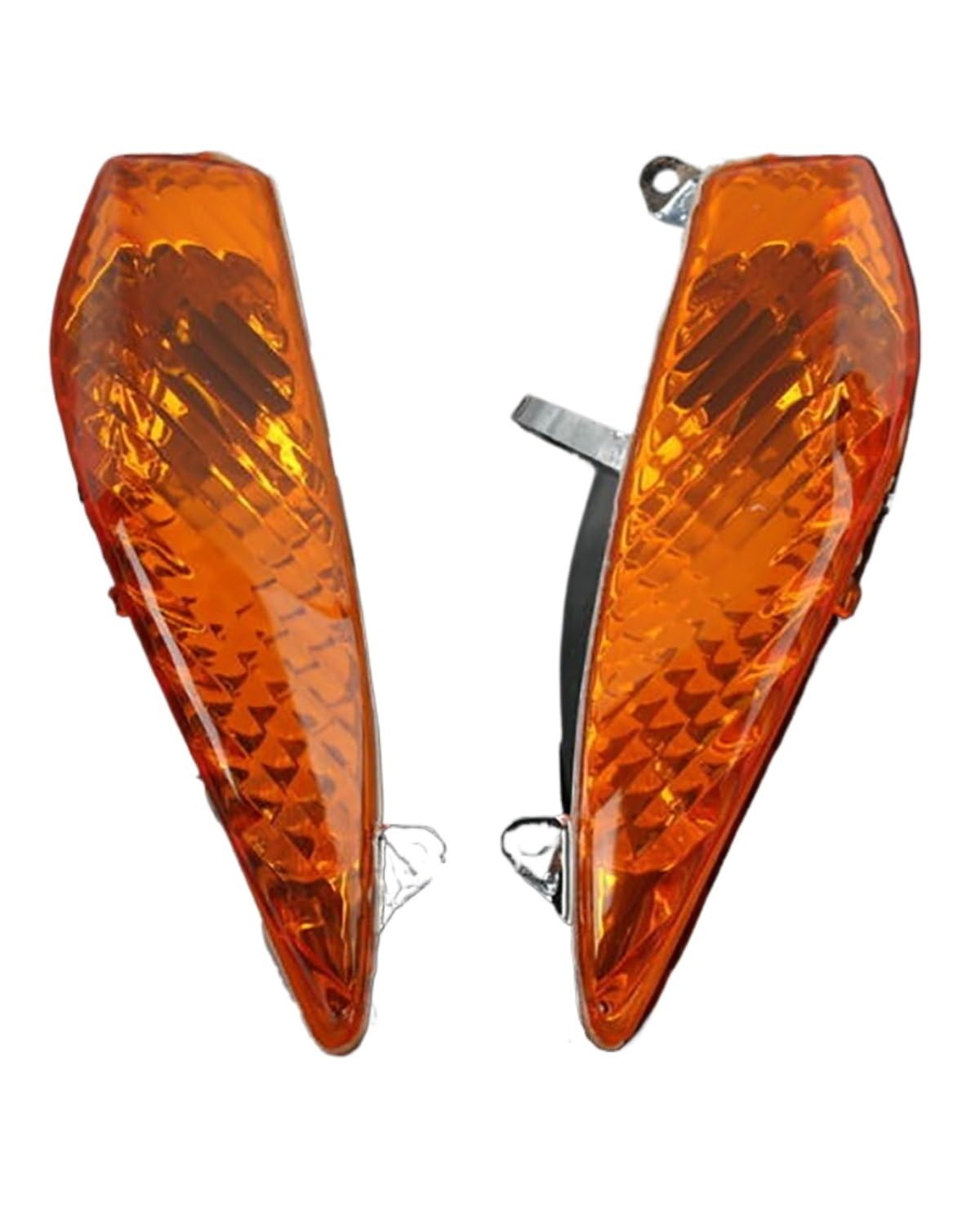 Für Mini Blinker Motorrad Für R1200RT 2005-2009 R900RT 2006-2011 2010-2007 Orange/Klar Motorrad Vorne ABS Blinker Anzeige Signal Objektiv Motorrad rücklicht(Orange) von MNNZHG