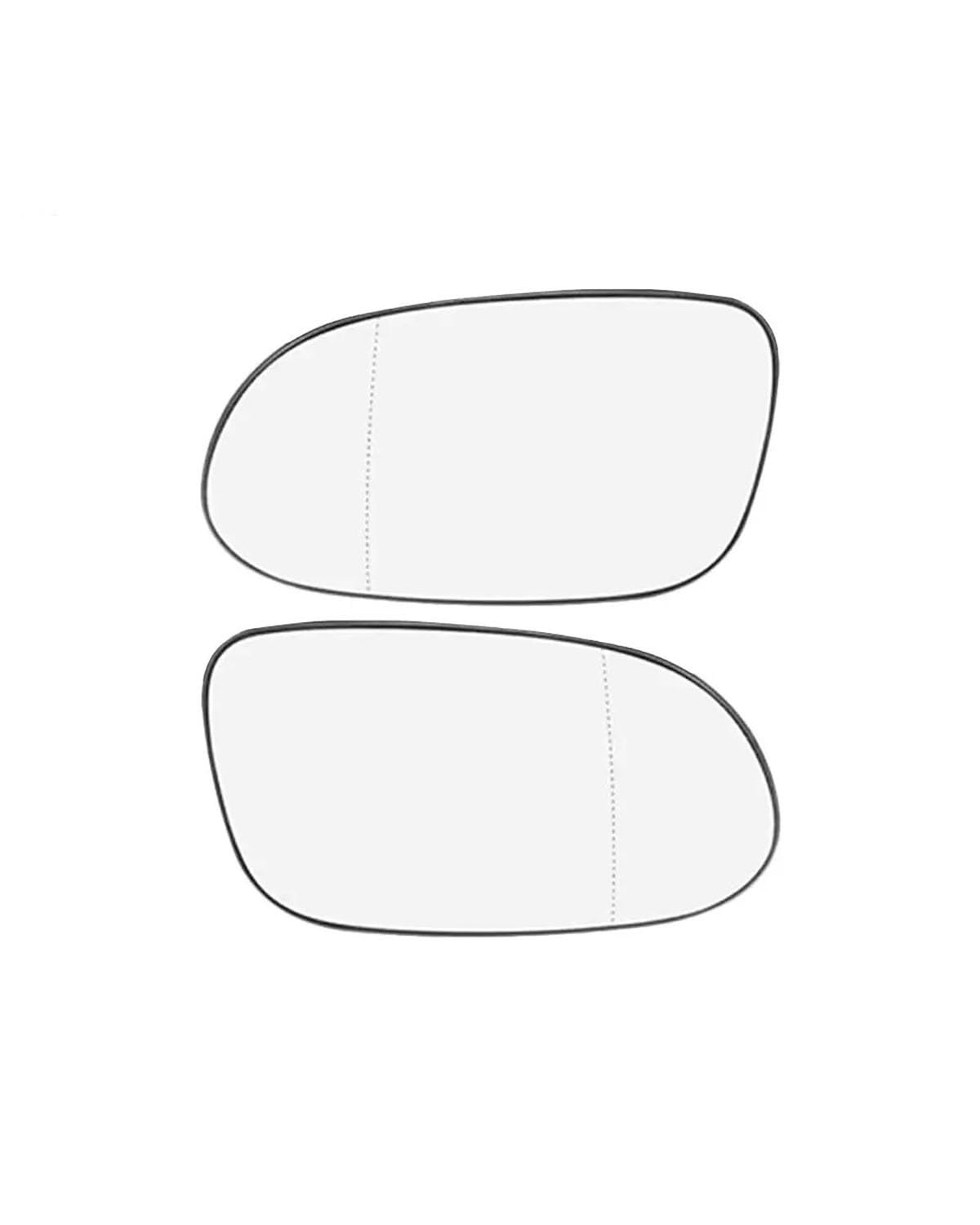 Umkehrlinse Rückfahrglas Spiegel 1 Stück Auto Seite Beheizte Spiegel Glas Rückspiegel Objektiv A1708100121 Für Benz Für CLK55 AMG CLK320 CLK430 SLK230(1 Pair) von MNNZHG