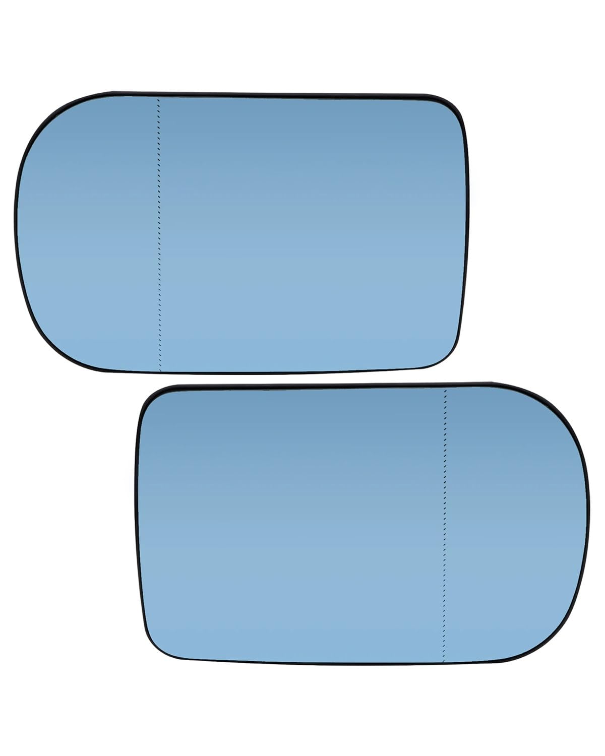 Umkehrlinse Rückfahrglas Spiegel Für 7 Serie E38 95-01 Links Rechts Tür Seite Flügel Spiegel Glas Beheizte Blau Rückansicht Rückansicht Konvexen(Left and Right) von MNNZHG