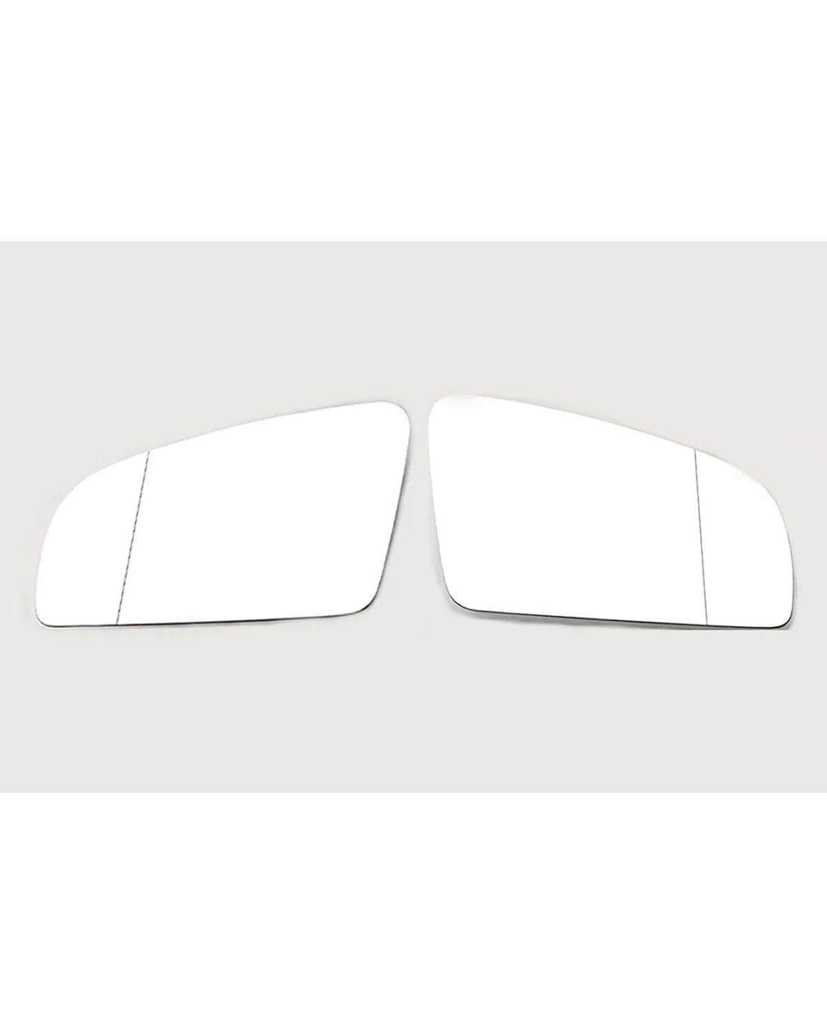 Umkehrlinse Rückfahrglas Spiegel Für A4 Für A6 2005-2008 Auto Seitenspiegel Reflektierende Linse Rückspiegel Linsen Glas Heizung 8E0857535E 8E0857536E(2PCS Left and Right) von MNNZHG