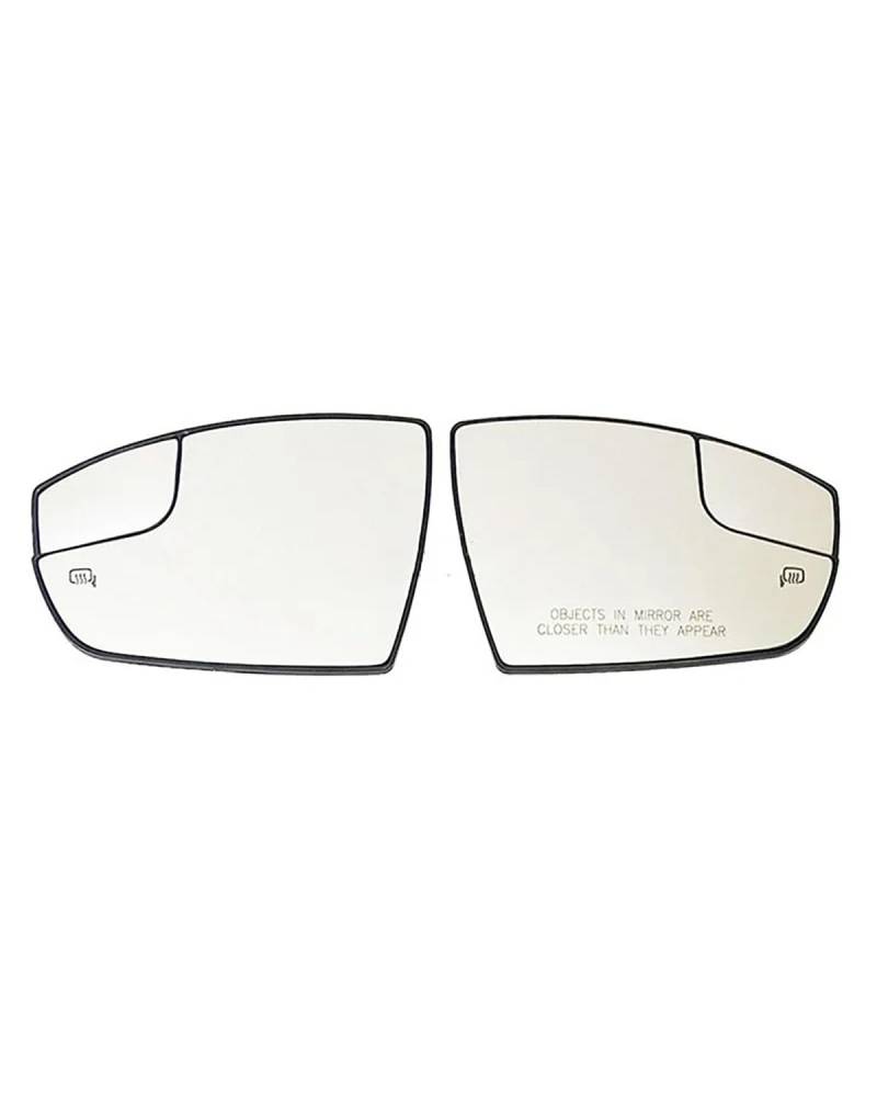 Umkehrlinse Rückfahrglas Spiegel Für Fordes Für Escape C MAX 2013-2018 Objektiv Rückfahrobjektiv Rückspiegelreflektor Gesichtsglas CJ5Z17K707B CJ5Z17K707G(A Pair) von MNNZHG