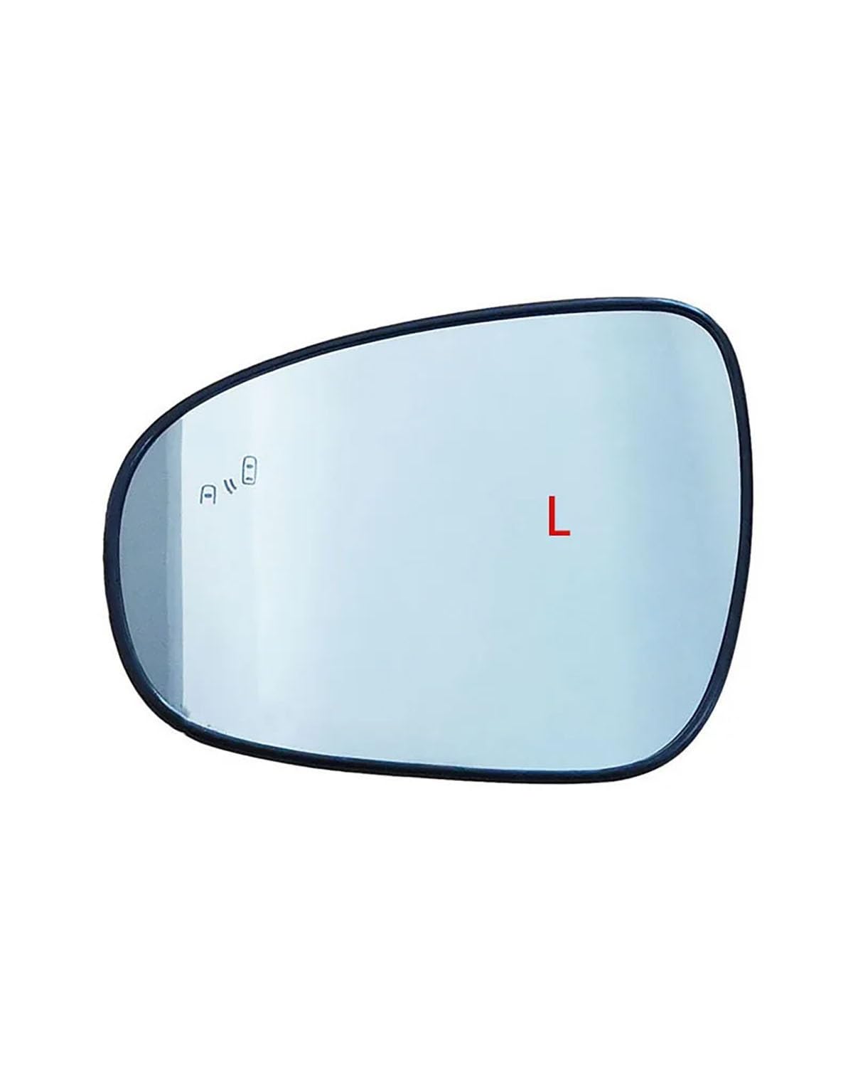 Umkehrlinse Rückfahrglas Spiegel Für Lexus Für ES13-17IS 2013-2017 Automotive Rückspiegel Glas Objektiv Mit Thermische Blind Spot(HeatBlind Spot L) von MNNZHG