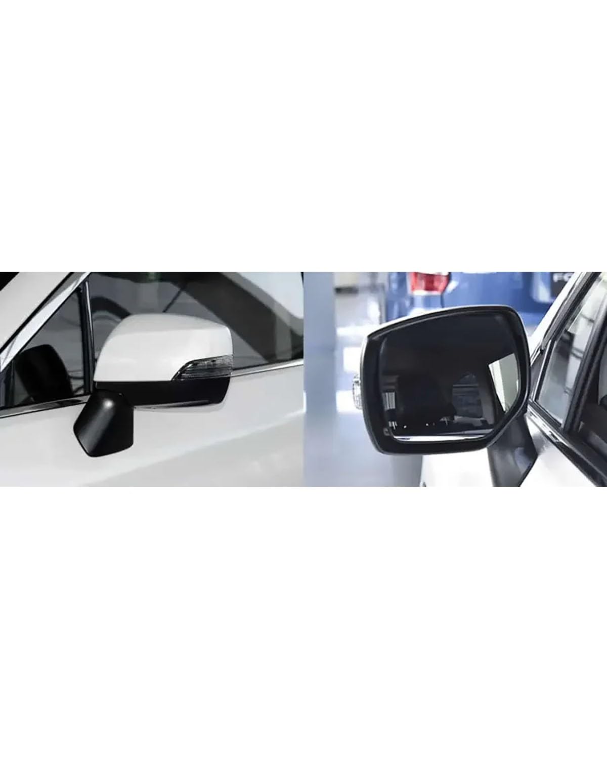 Umkehrlinse Rückfahrglas Spiegel Für Subaru Für Forester 2012-2018 Autozubehör Seitenreflektierende Linse Rückspiegelglaslinsen(2PCS Left and Right) von MNNZHG